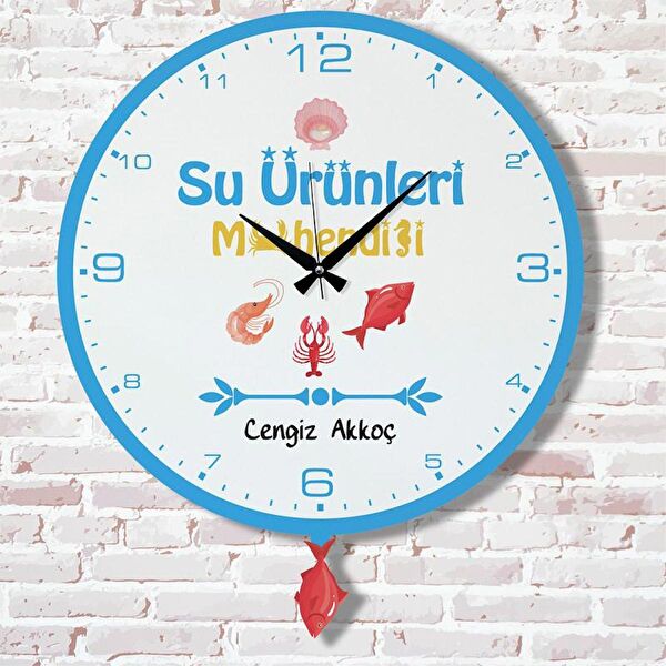 PERA LAZER KESİM Sarkaçlı Saat