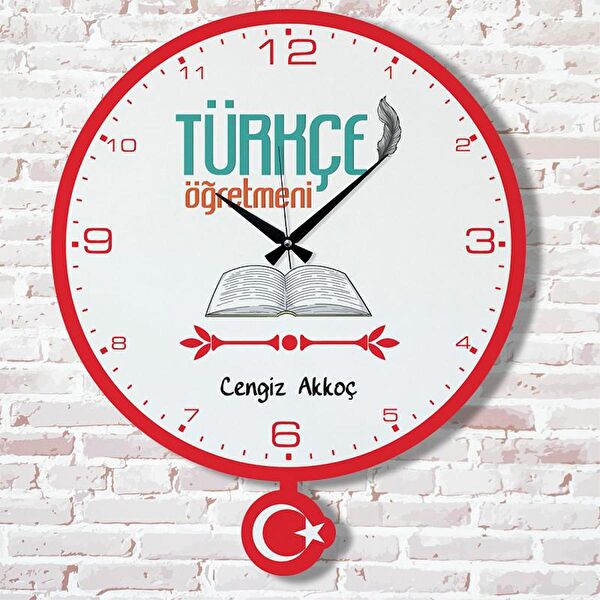 PERA LAZER KESİM Sarkaçlı Saat