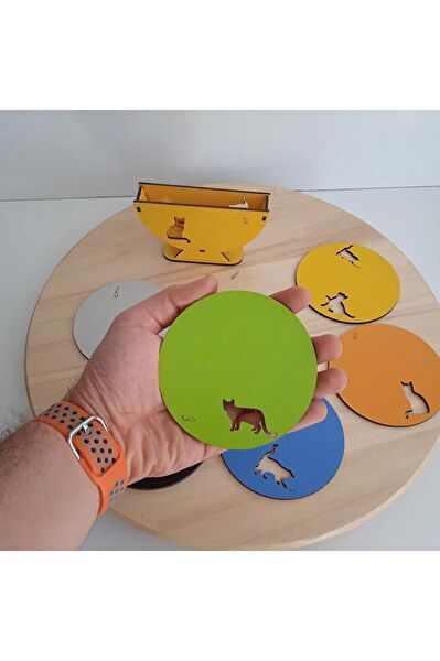 KarÇiAhşap Bardak Altlığı