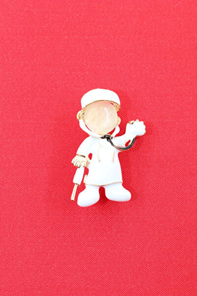 KEEBA Broş, Yaka İğnesi, Rozet