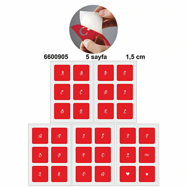 Alsepeteavm Geçici Dövme, Şablonları