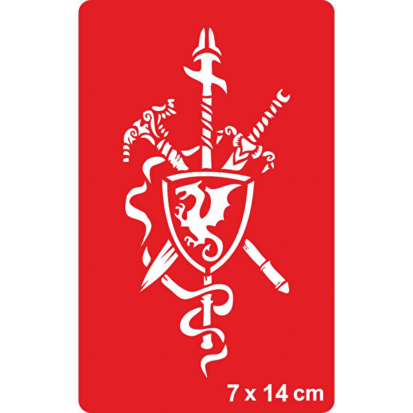 Alsepeteavm Geçici Dövme, Şablonları