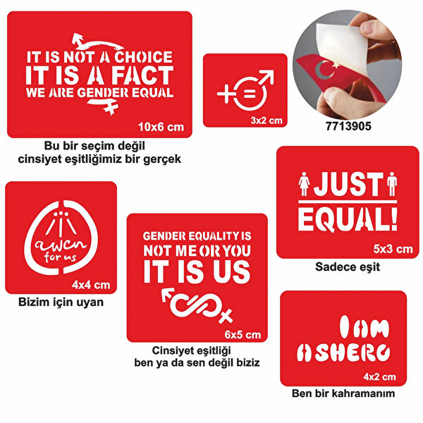 Alsepeteavm Geçici Dövme, Şablonları