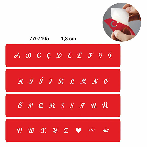 Alsepeteavm Geçici Dövme, Şablonları