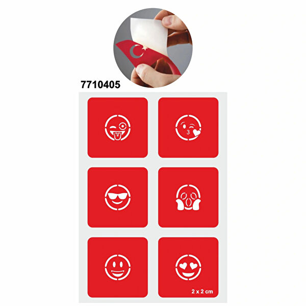 Alsepeteavm Geçici Dövme, Şablonları