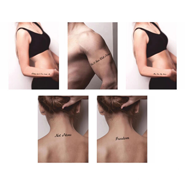 Alsepeteavm Geçici Dövme, Şablonları