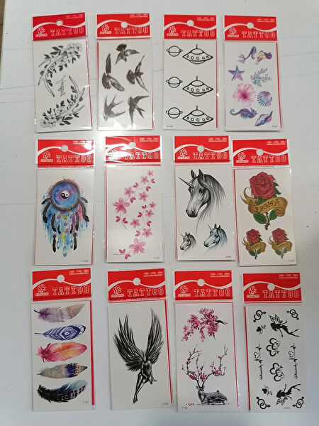 Alsepeteavm Geçici Dövme, Şablonları