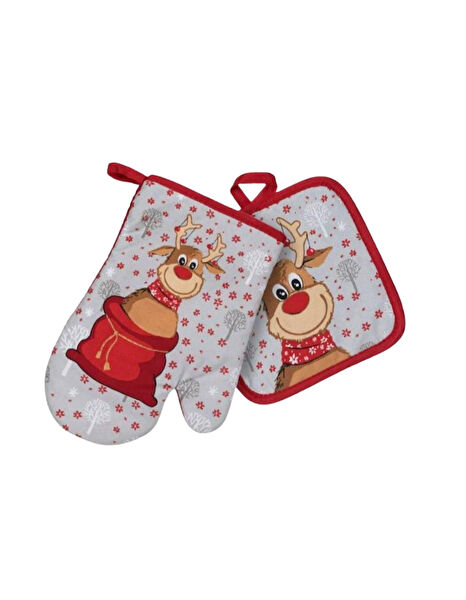 Gift Co Mutfak Önlük, Eldiven Seti