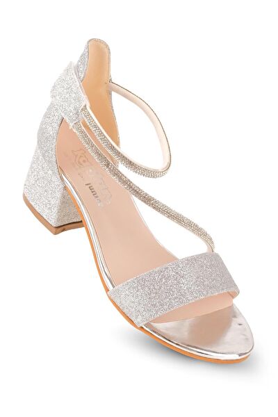 KAPTAN JUNİOR Kız Çocuk Topuklu, Abiye Ayakkabı