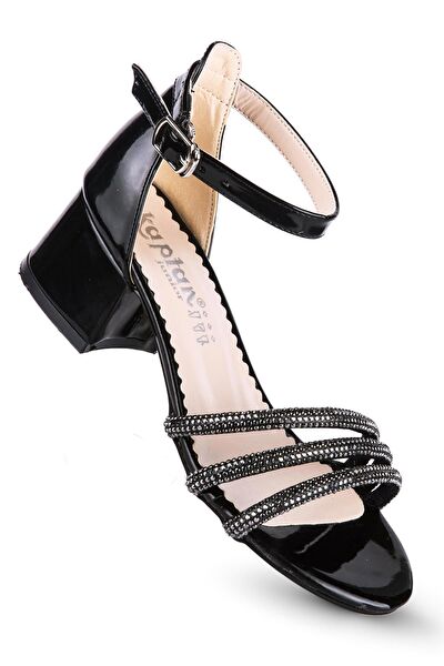 KAPTAN JUNİOR Kız Çocuk Topuklu, Abiye Ayakkabı