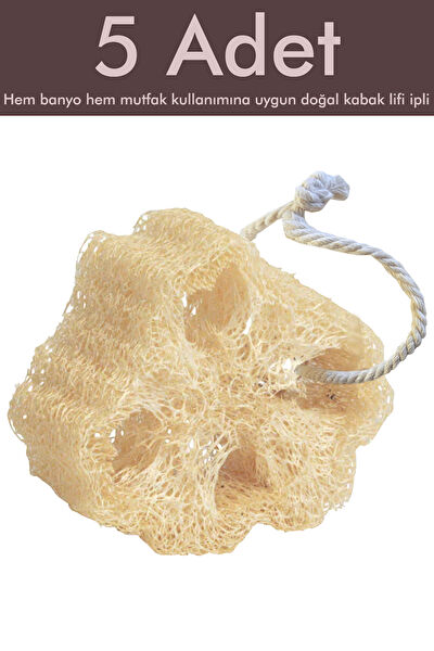 Zencefil Organik Banyo Lifi, Süngeri