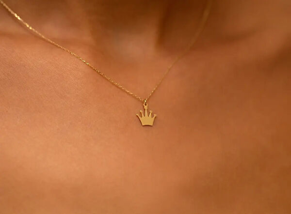 Safir Mücevher Altın Kolye