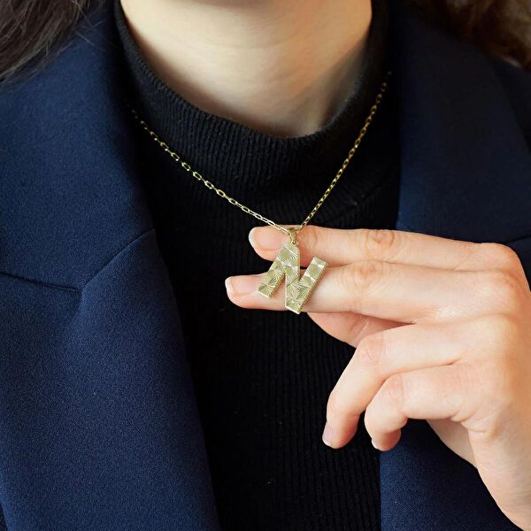 Lilarote Altın Kolye