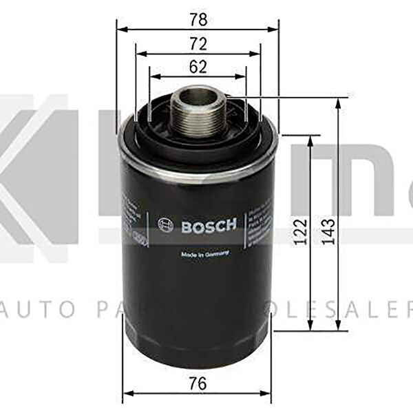 Bosch Yağ Filtreleri