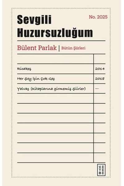 Ketebe Yayınları Şiir Kitapları