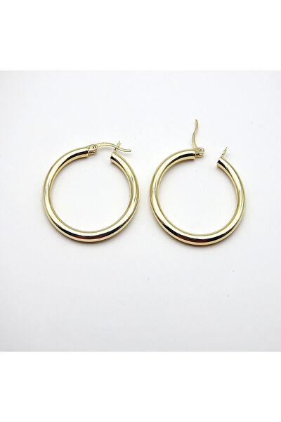 Gold Piedra Altın Küpe