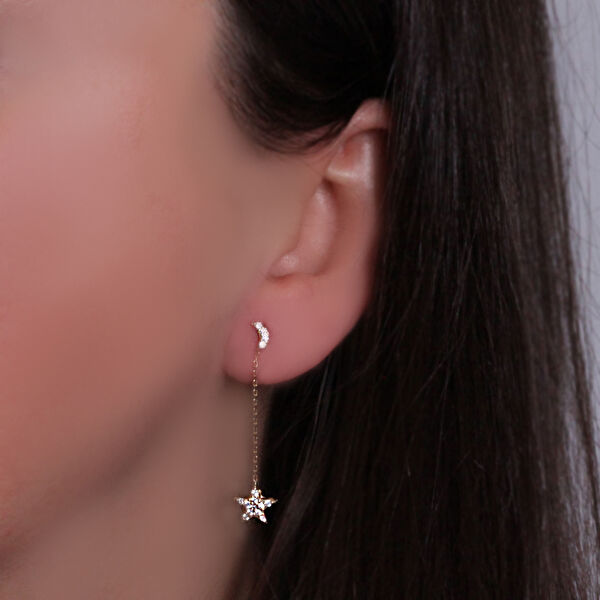 Aslı Gold Altın Küpe