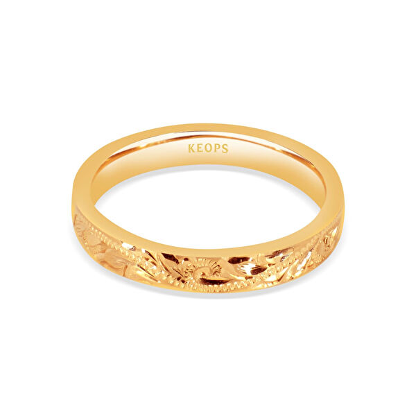 Keops Pırlanta Altın Yüzük