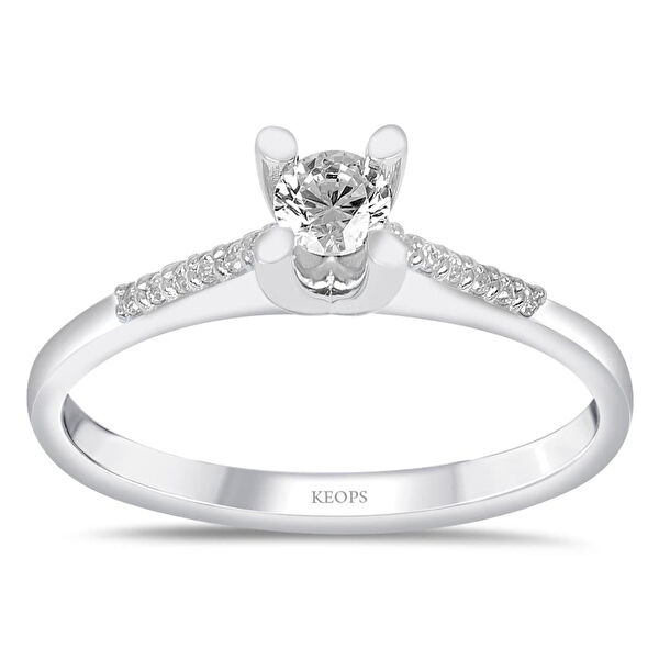 Keops Pırlanta Altın Yüzük