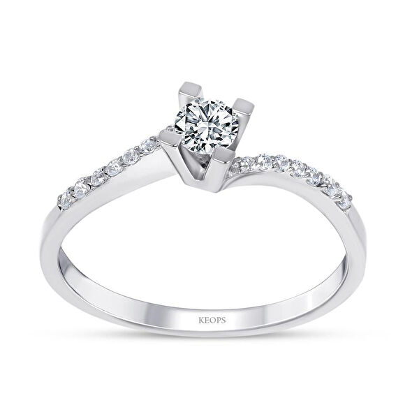 Keops Pırlanta Altın Yüzük