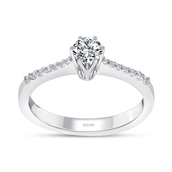 Keops Pırlanta Altın Yüzük