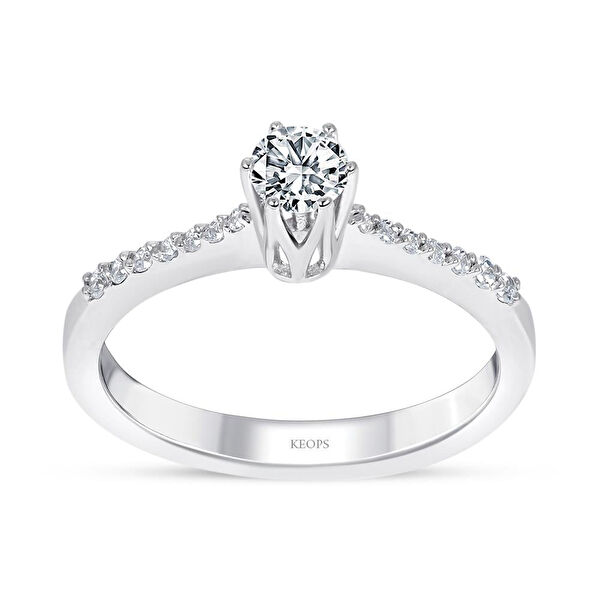 Keops Pırlanta Altın Yüzük