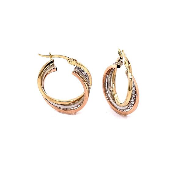 Altınköşe Mücevherat Altın Küpe