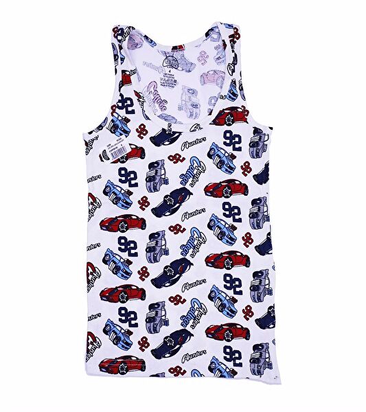 Gümüş Erkek Çocuk Atlet, Fanila