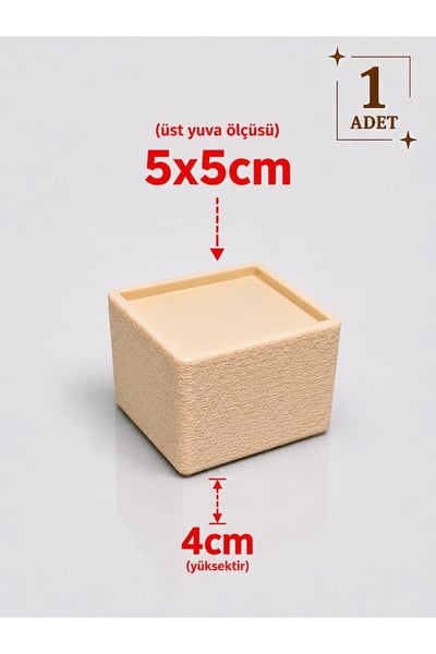 Devletli 3D Mobilya Ayak Yükseltici