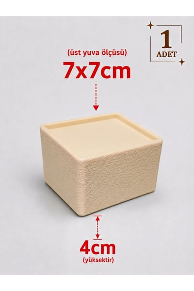 Devletli 3D Mobilya Ayak Yükseltici