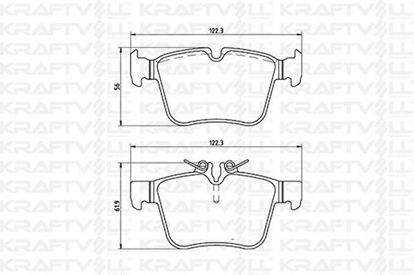 Kraftvoll Fren Balataları