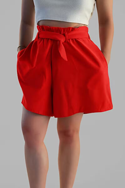 100% Turkish Design Kadın Şort, Bermuda, Kapri