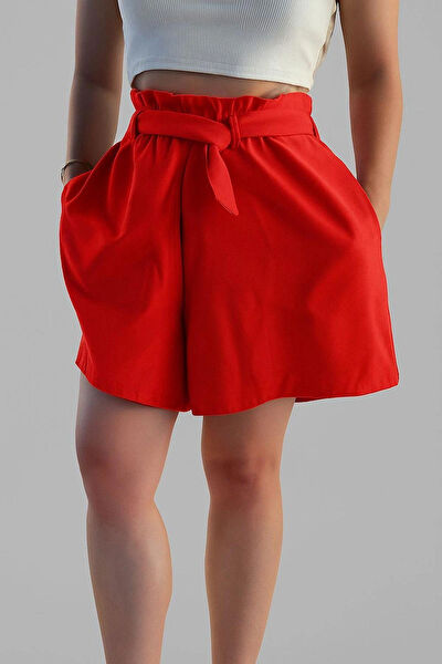 100% Turkish Design Kadın Şort, Bermuda, Kapri