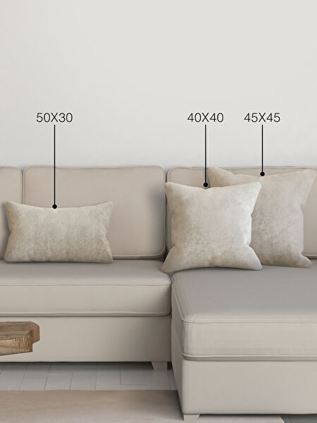 Perle Dekoratif Yastık, Kırlent, Kılıf