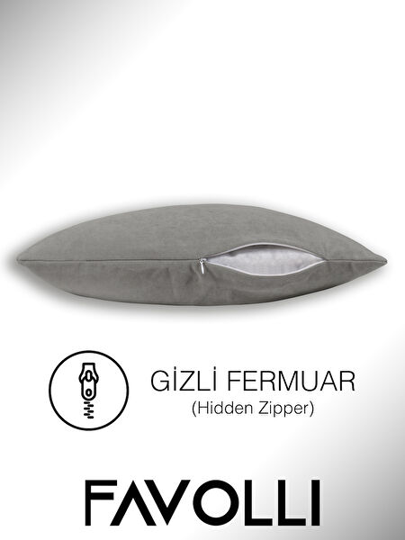 FAVOLLİ Dekoratif Yastık, Kırlent, Kılıf