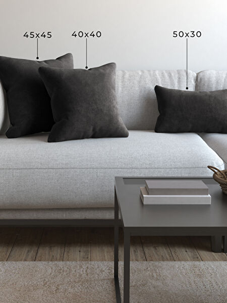 DEMOR HOME Dekoratif Yastık, Kırlent, Kılıf