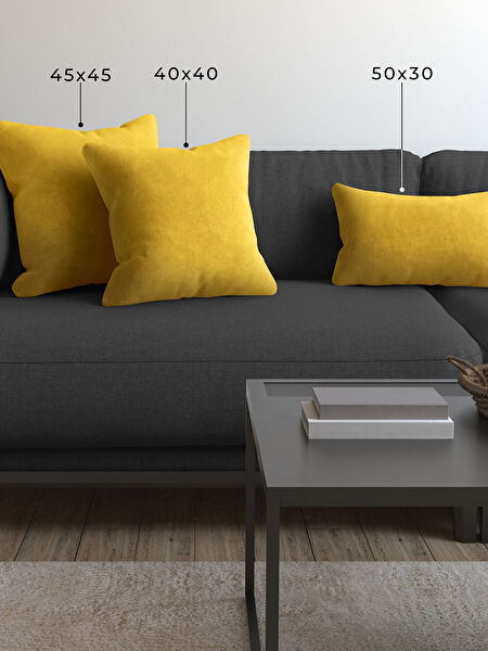 DEMOR HOME Dekoratif Yastık, Kırlent, Kılıf