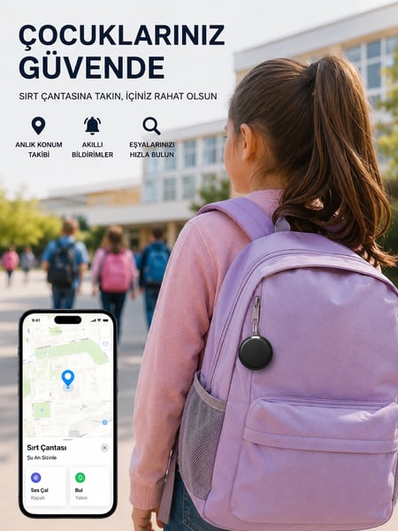 Oska Global Giyilebilir Takip Cihazı, GPS Takip Cihazı