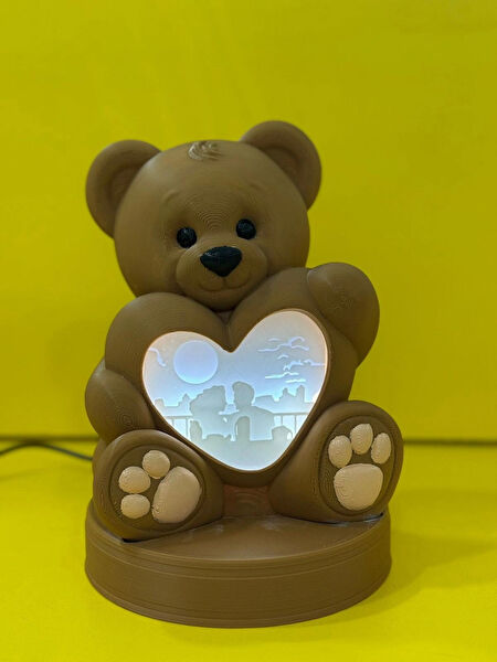 3D Hayal Atölyesi Gece Lambası