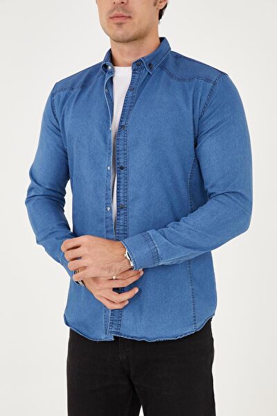 Enzim Jeans Erkek Gömlek