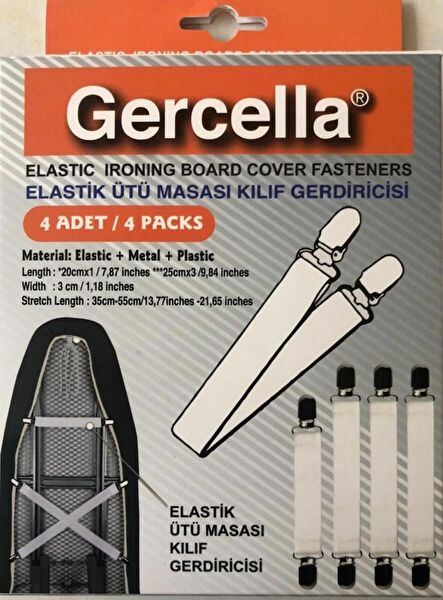 GERCELLA Ütü Masası Kılıfı ve Aksesuarları