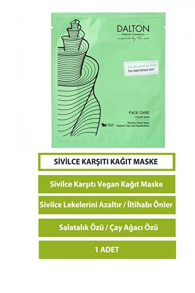 Dalton Marine Cosmetics Yüz Maskesi