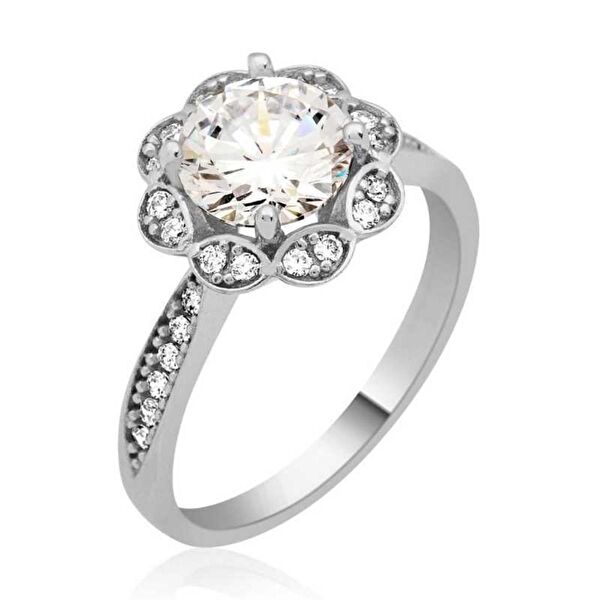 Gümüş Pati Kadın Yüzük