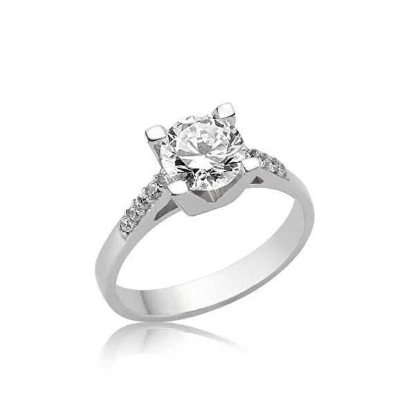 Gümüş Pati Kadın Yüzük