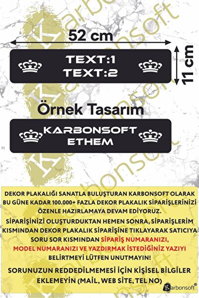 KARBONSOFT Plakalık