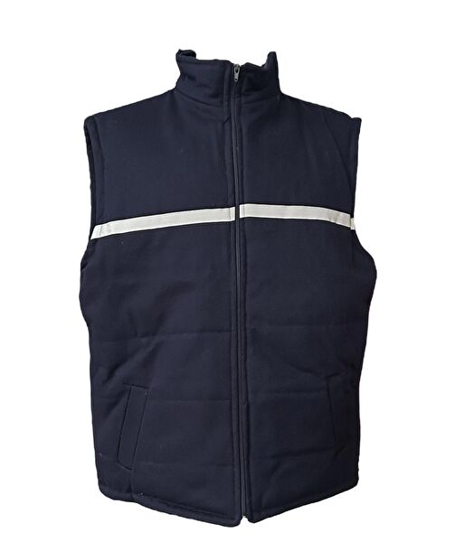 Lacivert İş Elbiseleri Erkek Yelek