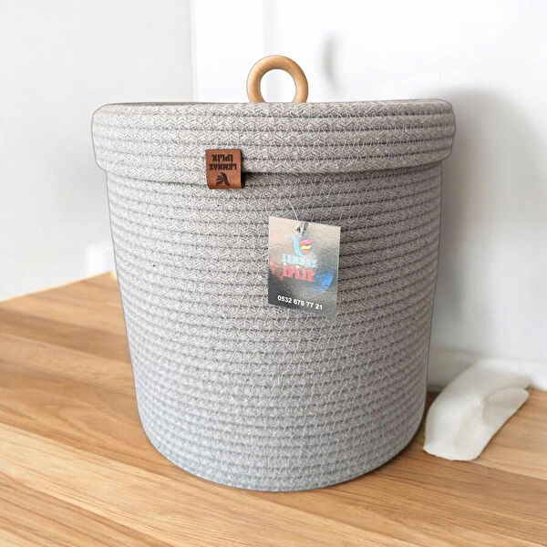 Lemnaz İplik Çamaşır Sepeti