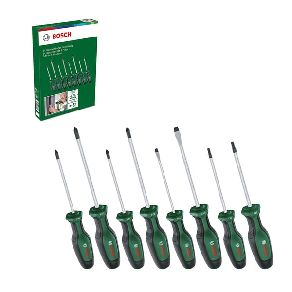 Bosch Tornavida, Tornavida Setleri