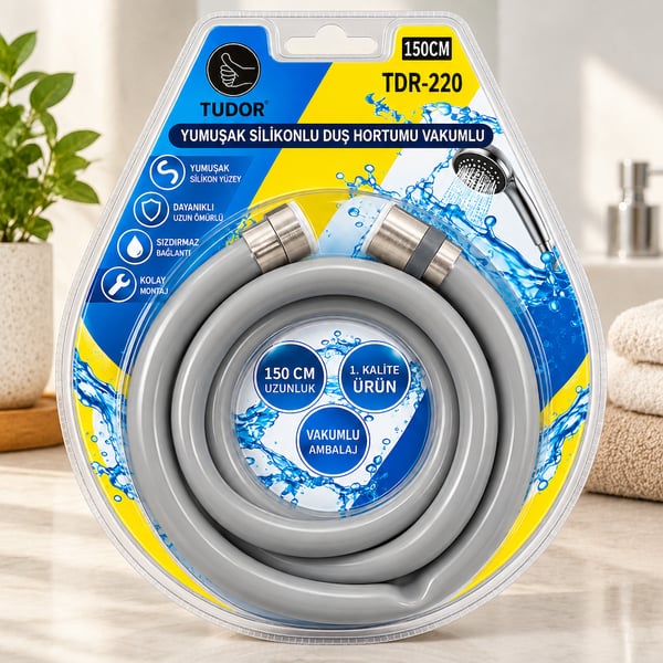 LEXROO Duş Başlığı, Spirali, Seti