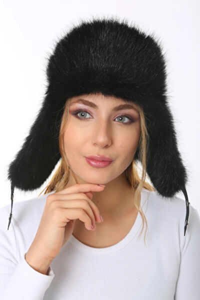Mertkan Fur Fashion Eldiven, Bere, Şapka, Maske